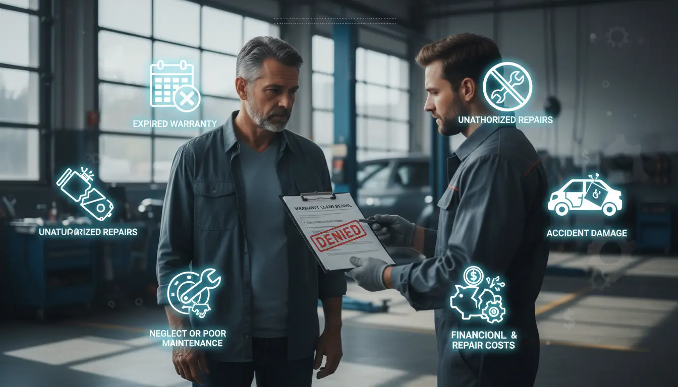 The Most Common Reasons Your Car Warranty Claim Gets Denied