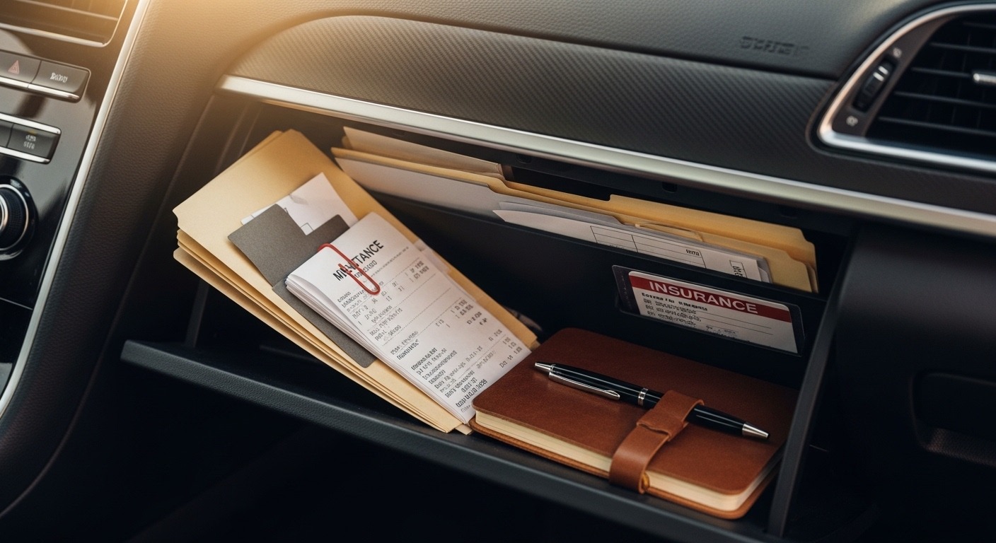 The Importance of Maintenance Records Organizing Your Glovebox for a Claim