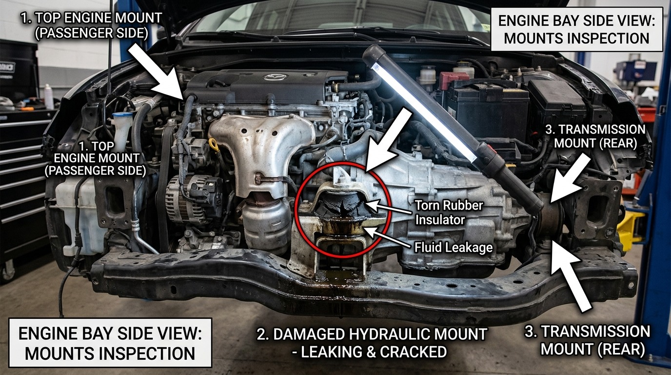 Signs Your Engine Mounts Are Worn and Need Replacement 1 Top Engine Mount Replacement Signs to Watch For