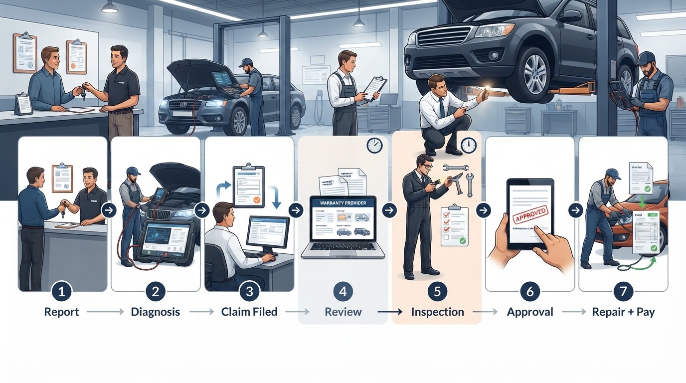 How the Warranty Claim Process Actually Works